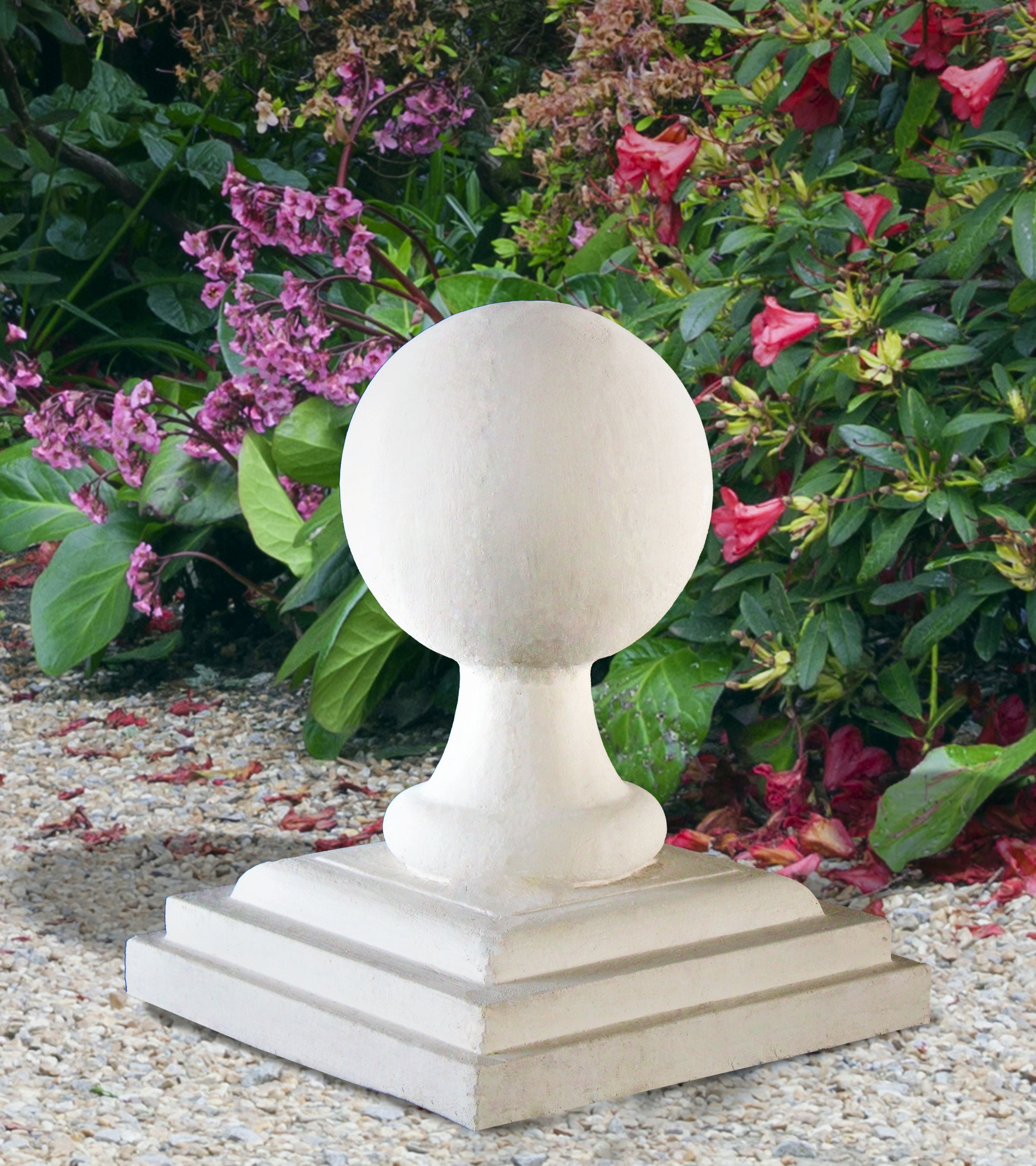 12_INCH_SPHERE_FINIAL - Cast Stone International 