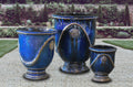 ANTIQUE_OCEAN_ROSETTE_URN_SET_OF_3 - Cast Stone International 