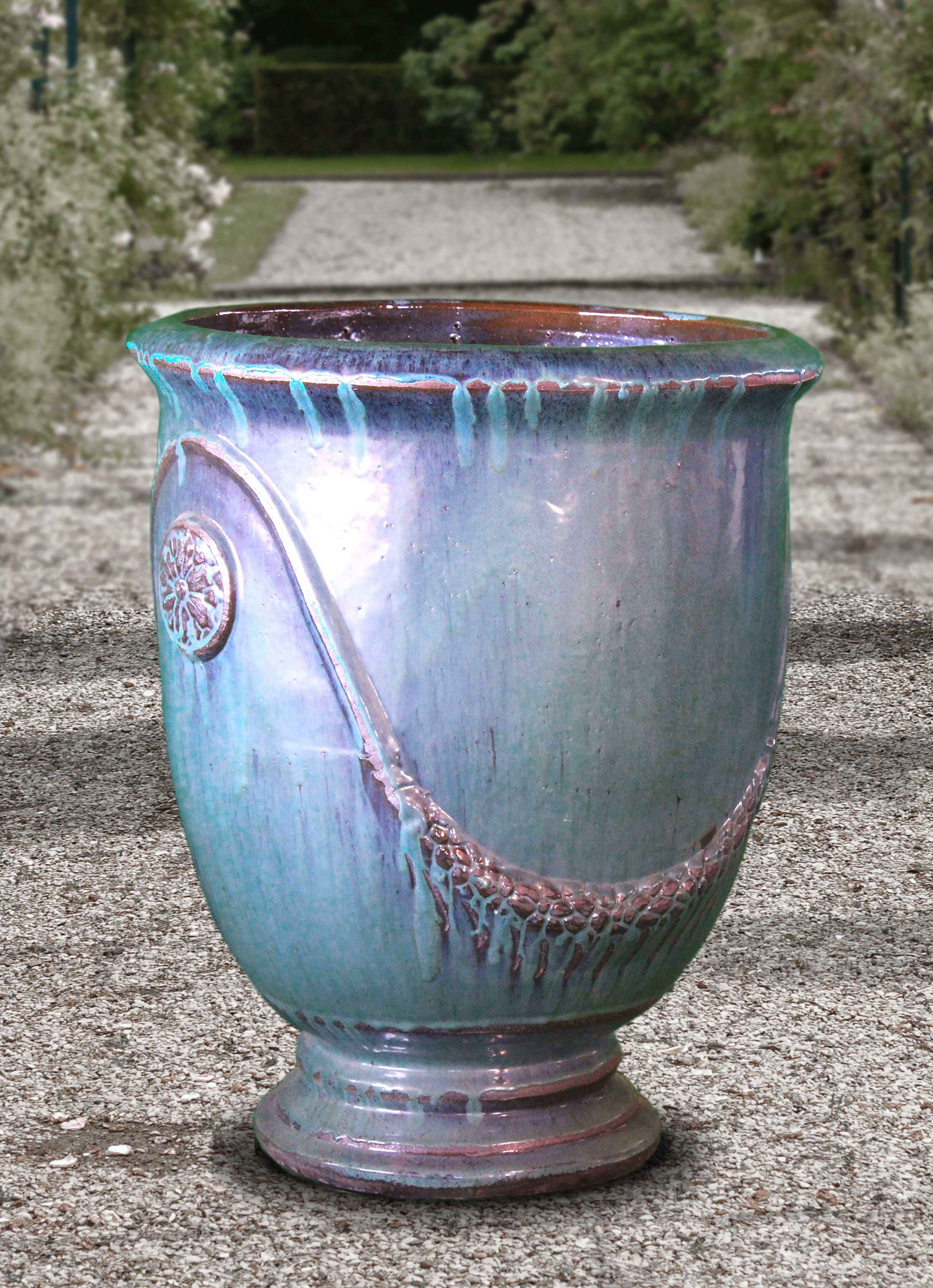 ANTIQUE_TURQUOISE_ROSETTE_URN_LARGE_3a88504b-9773-4bf7-a684-f9c7f0ae9ffe - Cast Stone International 