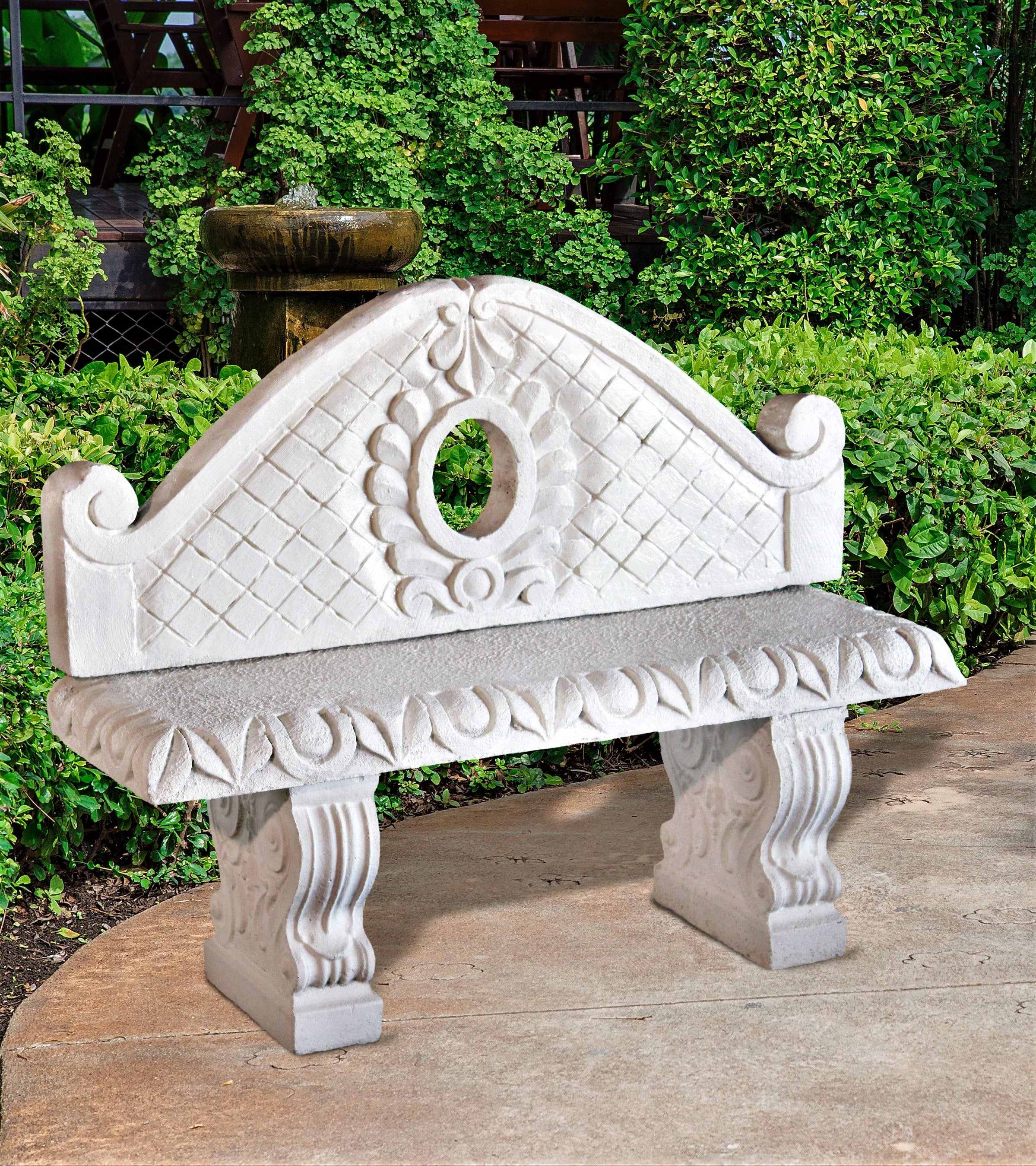 BELLA_BENCH_2 - Cast Stone International 