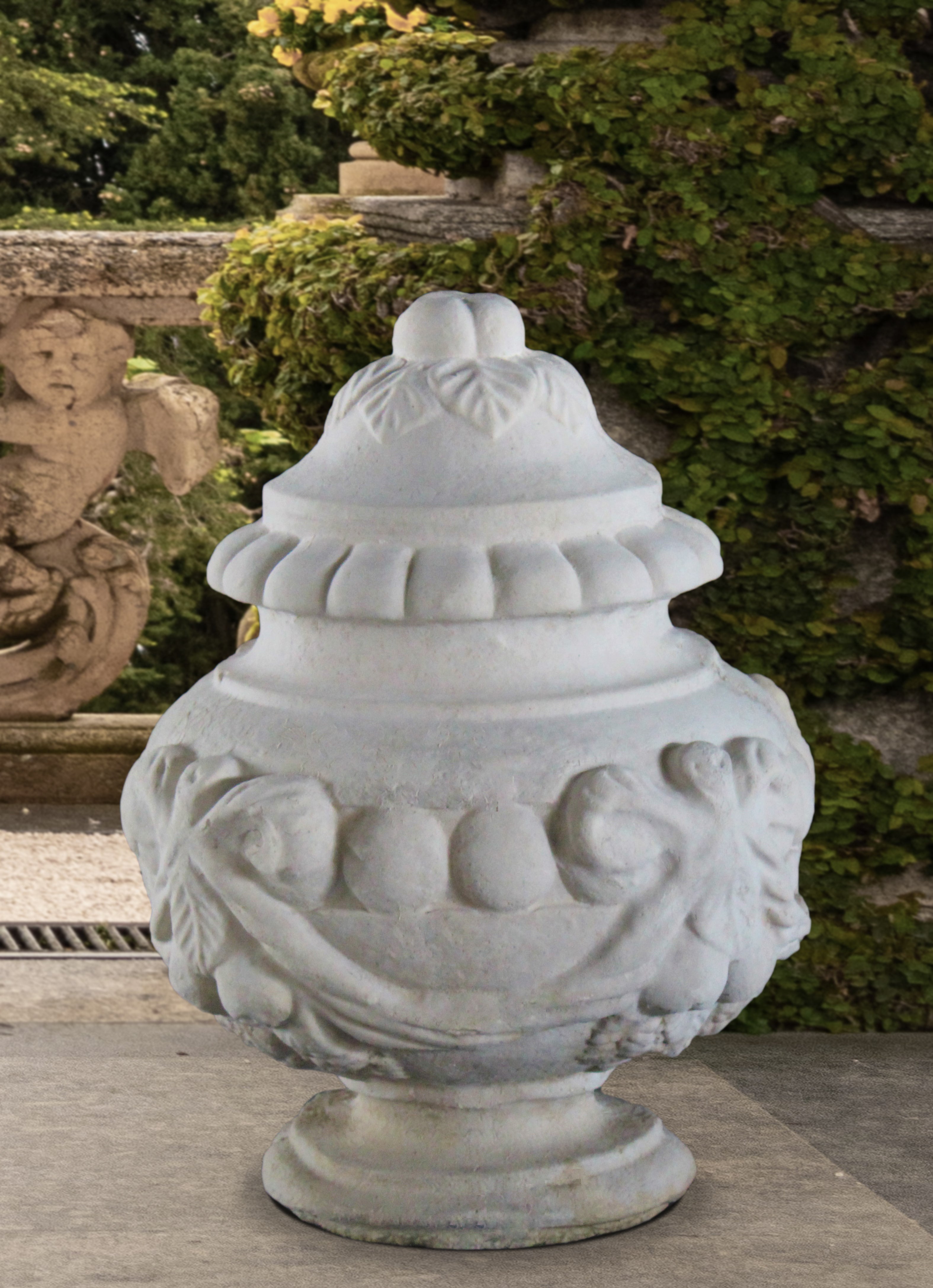 BOW_FINIAL - Cast Stone International 