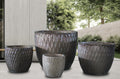 CAPPUCHINO_INFINITY_PLANTERS - Cast Stone International 