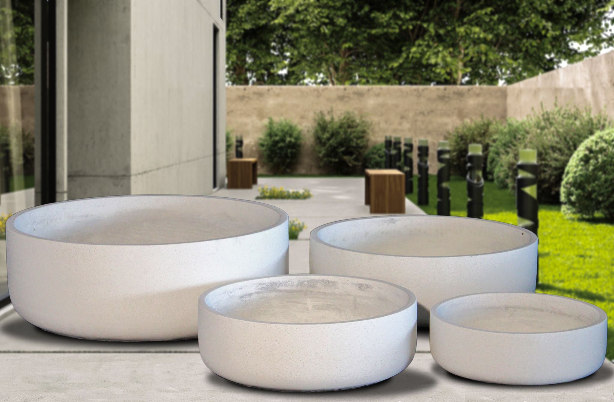 CENTURION_PlANTER_SET_OF_4 - Cast Stone International 