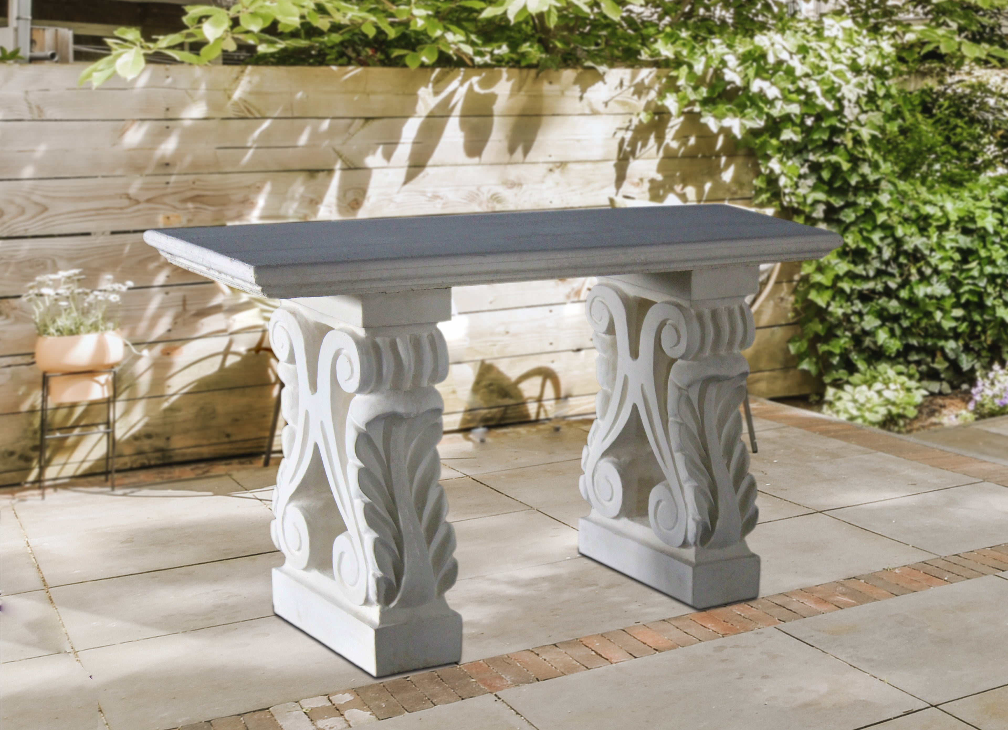 CONTEMPORARY_CONSOLE_TABLE - Cast Stone International 