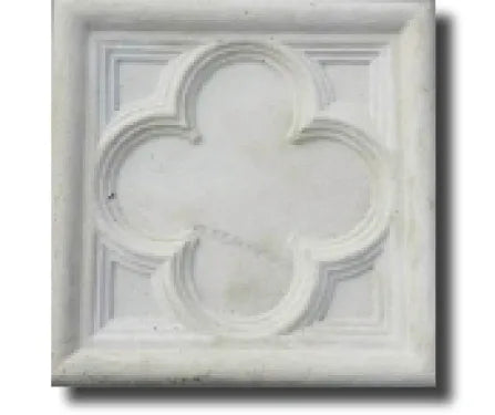 CloverDesignWallPlaque - Cast Stone International 
