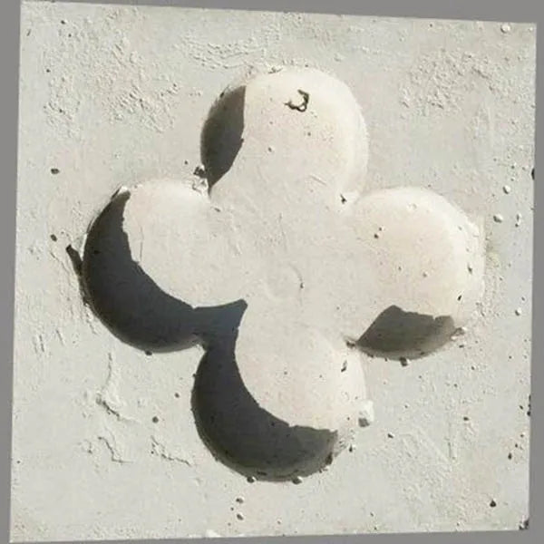 CloverDesignWallPlaque2 - Cast Stone International 