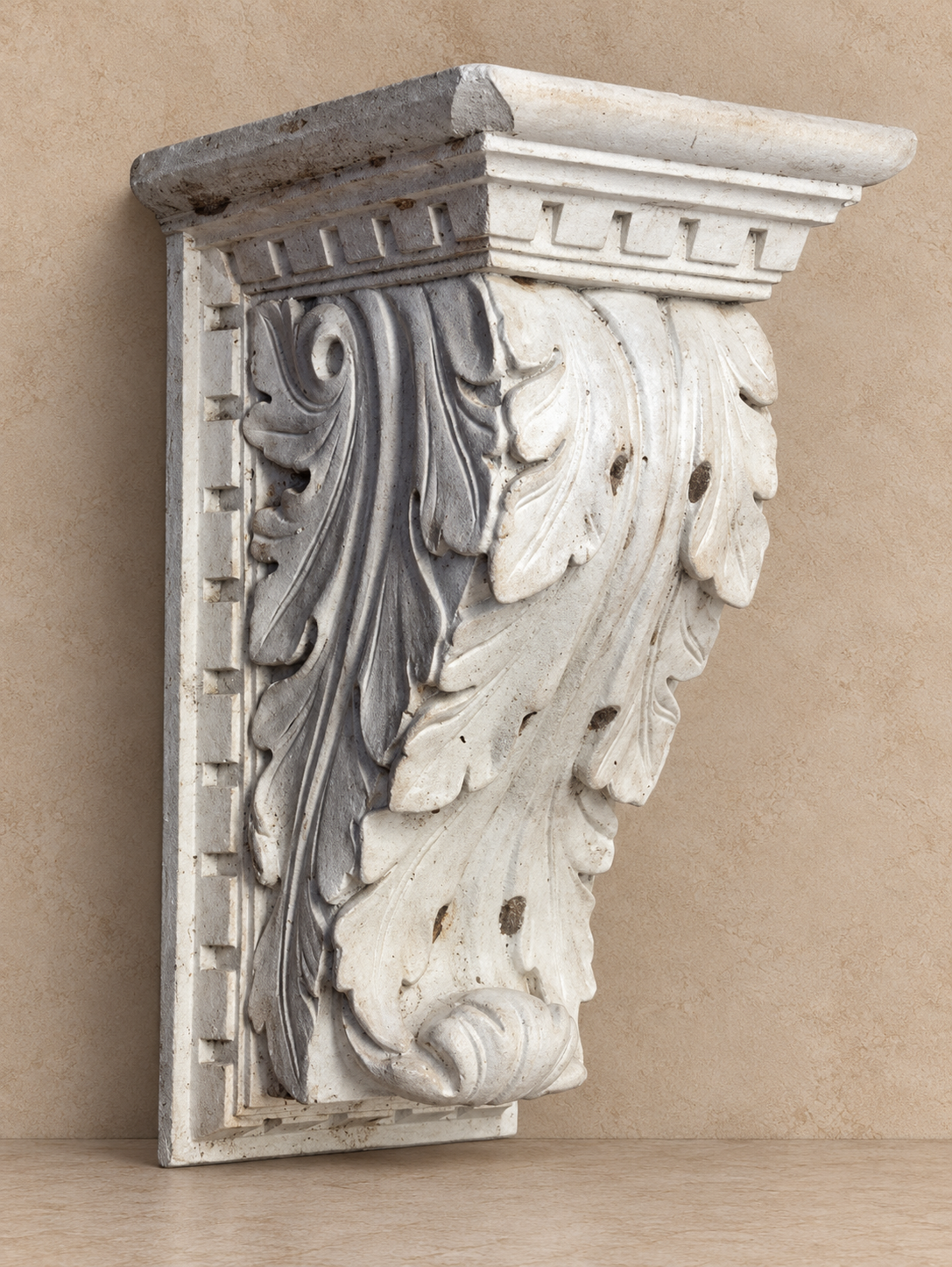 Dramatic Cast Stone Bracket