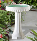 FLUTED_BIRDBATH - Cast Stone International 