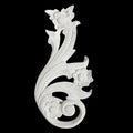 FlowerVineDesignWallPlaque - Cast Stone International 