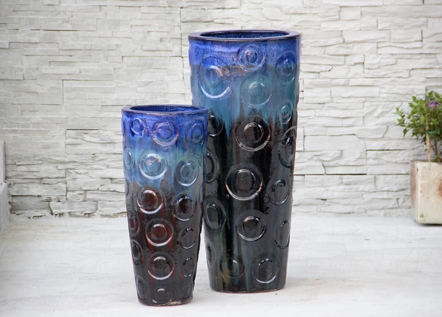 GABLES_CERAMIC_PLANTER_URN - Cast Stone International 