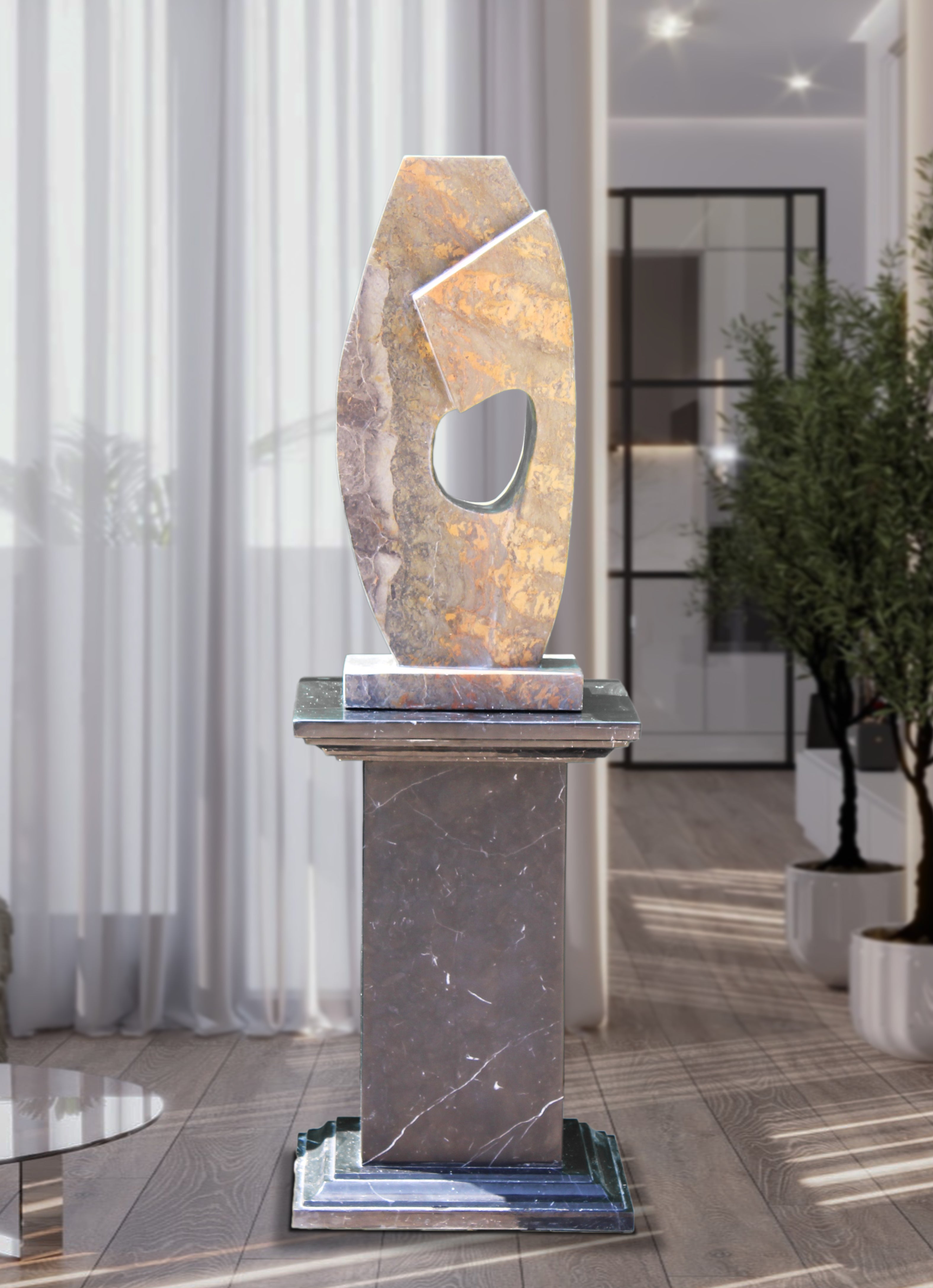 GraphineContemporarySculpture - Cast Stone International 