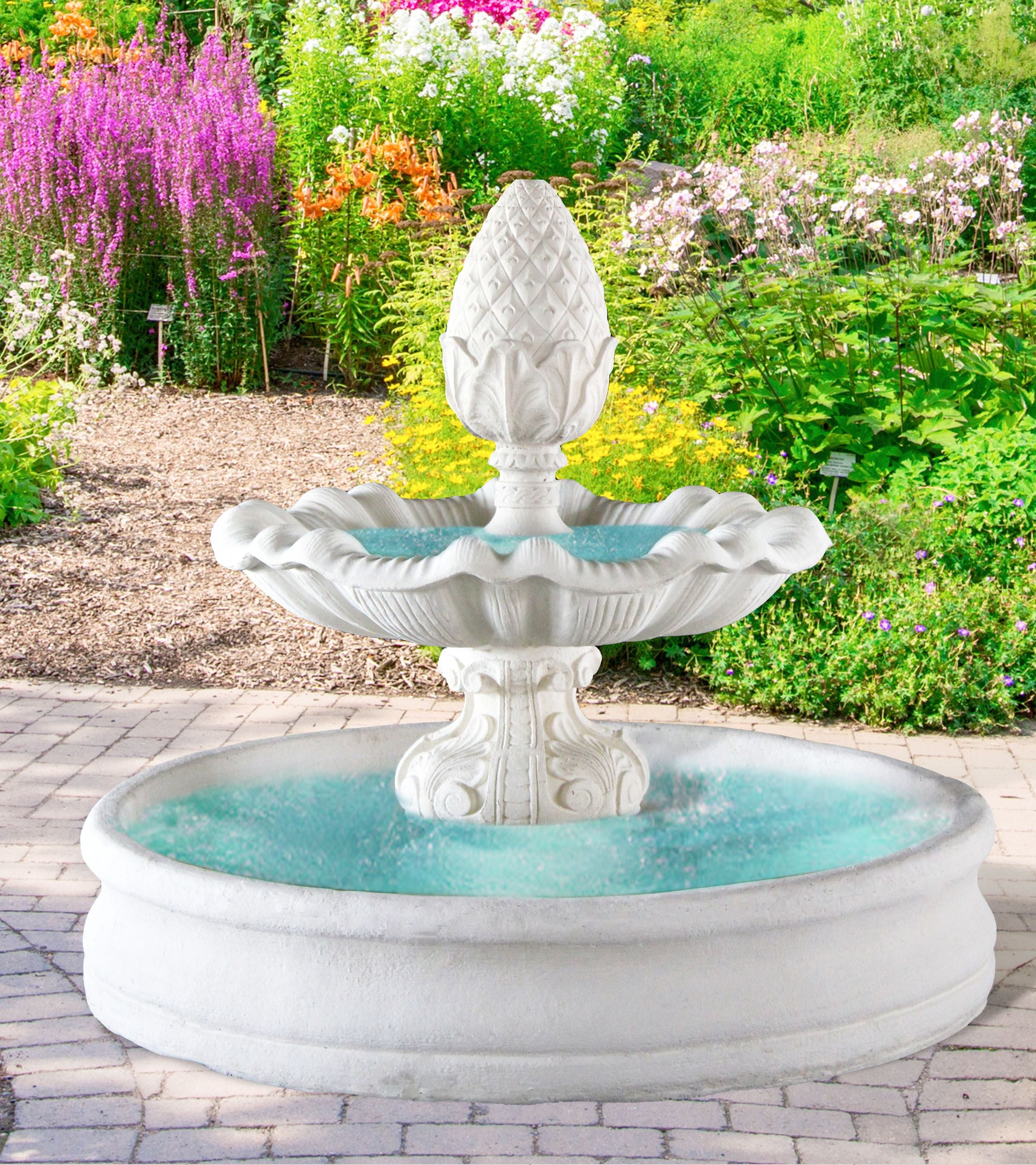 HARBOUR_WATER_FOUNTAIN - Cast Stone International 