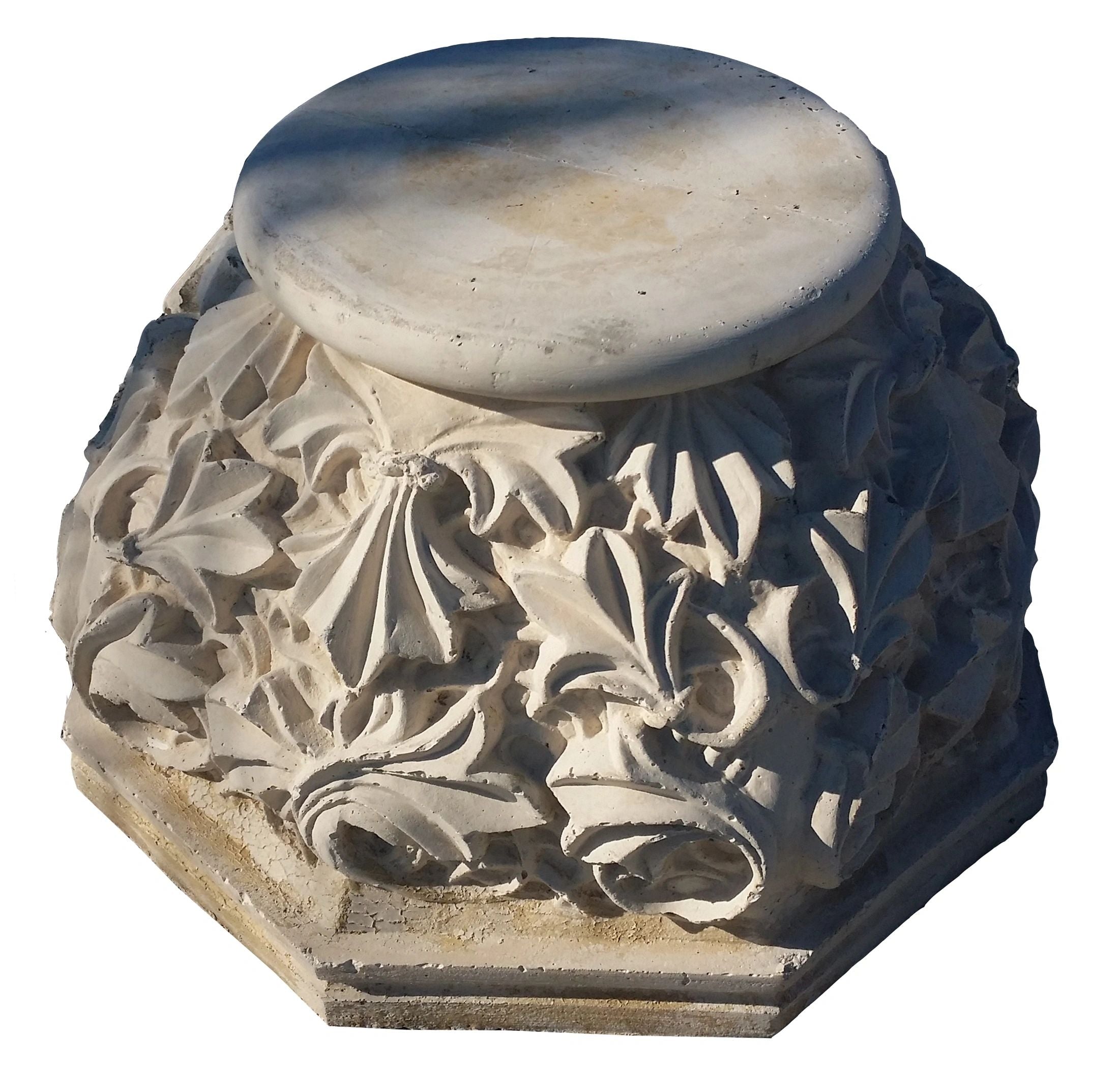 HexagonColumnCapital - Cast Stone International 