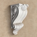 Large Scroll With Acanthus Cast Stone Bracket