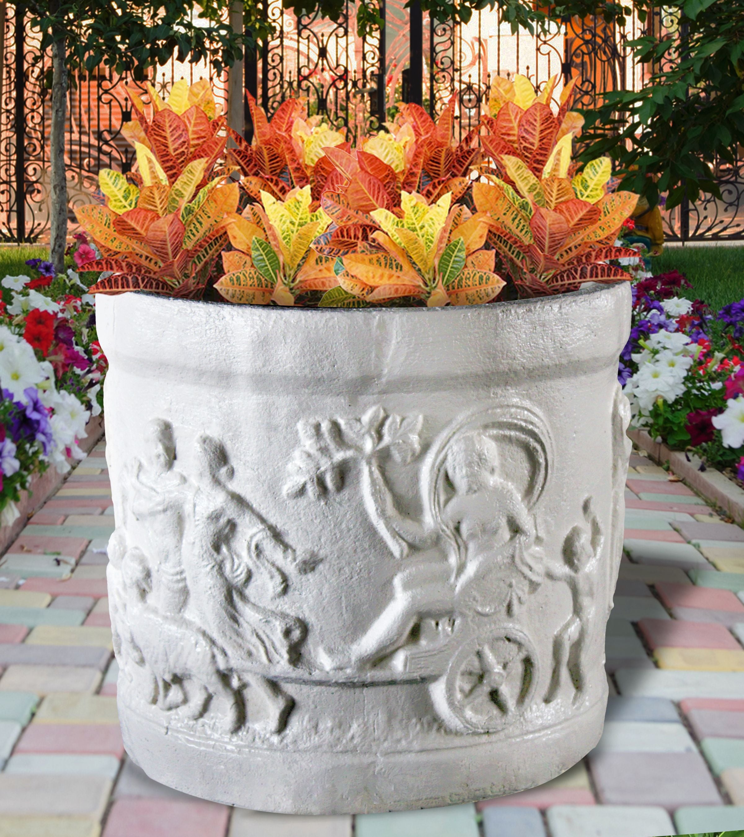 LARGE_ITALIAN_CHARIOTS - Cast Stone International 