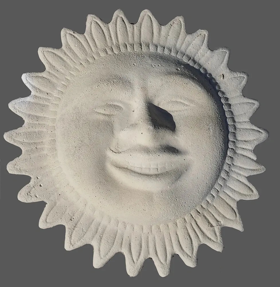 LargeSunWallPlaque - Cast Stone International 