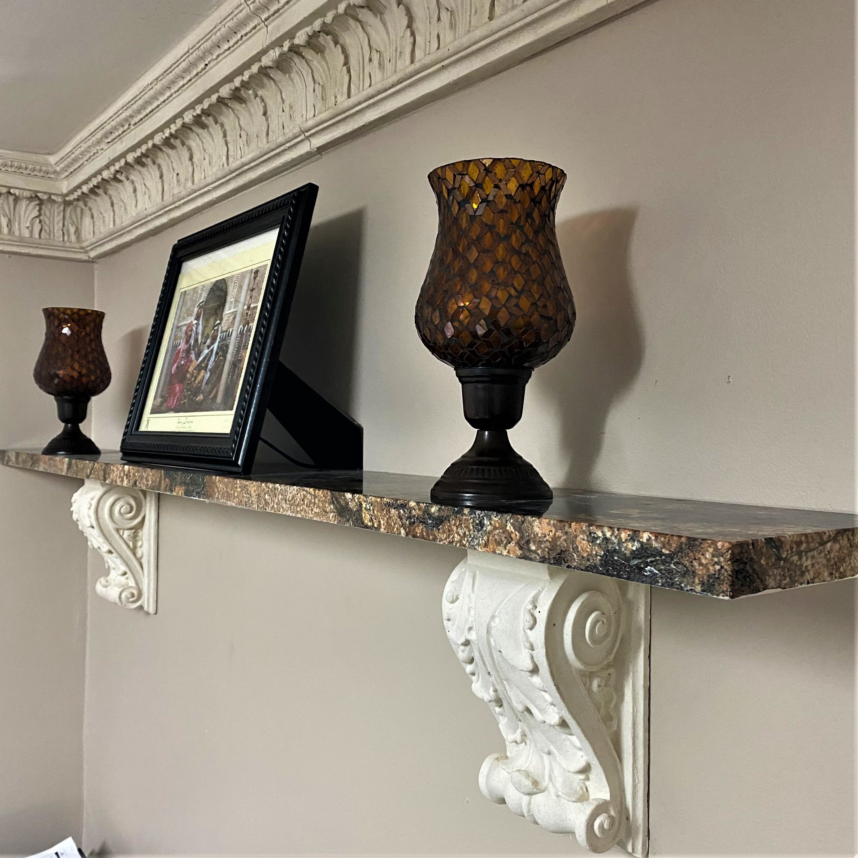 MODENA_CAST_STONE_SHELF - Cast Stone International 