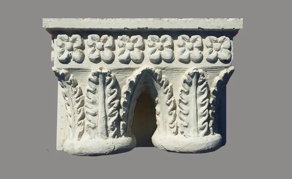 MarbellaCastStoneBracketShelf - Cast Stone International 