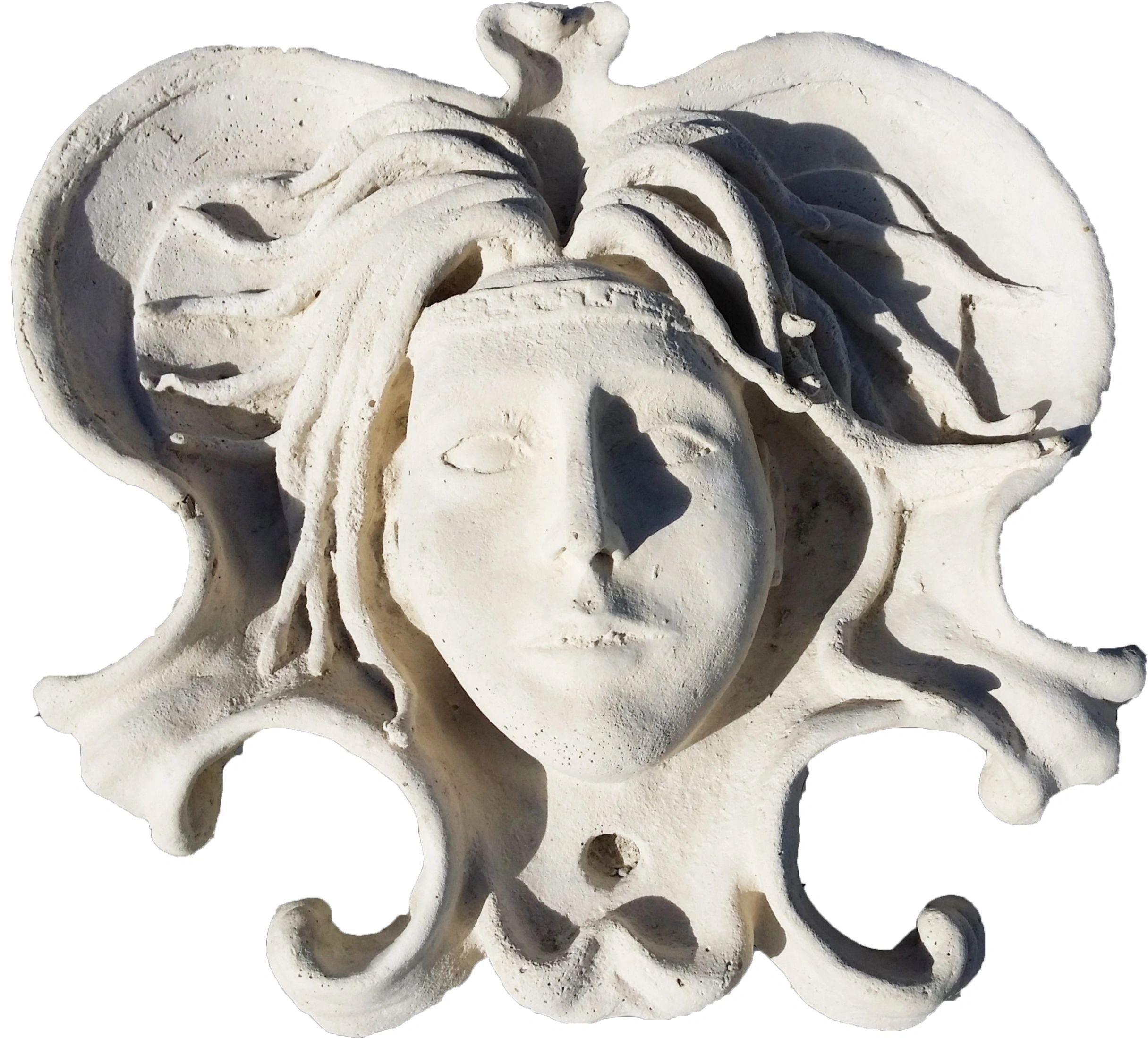MedusaDesignWallPlaque - Cast Stone International 
