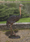 OSTRICH_BRONZE_STATUE - Cast Stone International 
