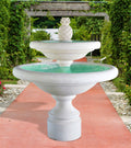 PALERMO_2_TIER_WITH_PINEAPPLE_2 - Cast Stone International 