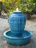 PEBBLED_CERAMIC_FOUNTAIN - Cast Stone International 