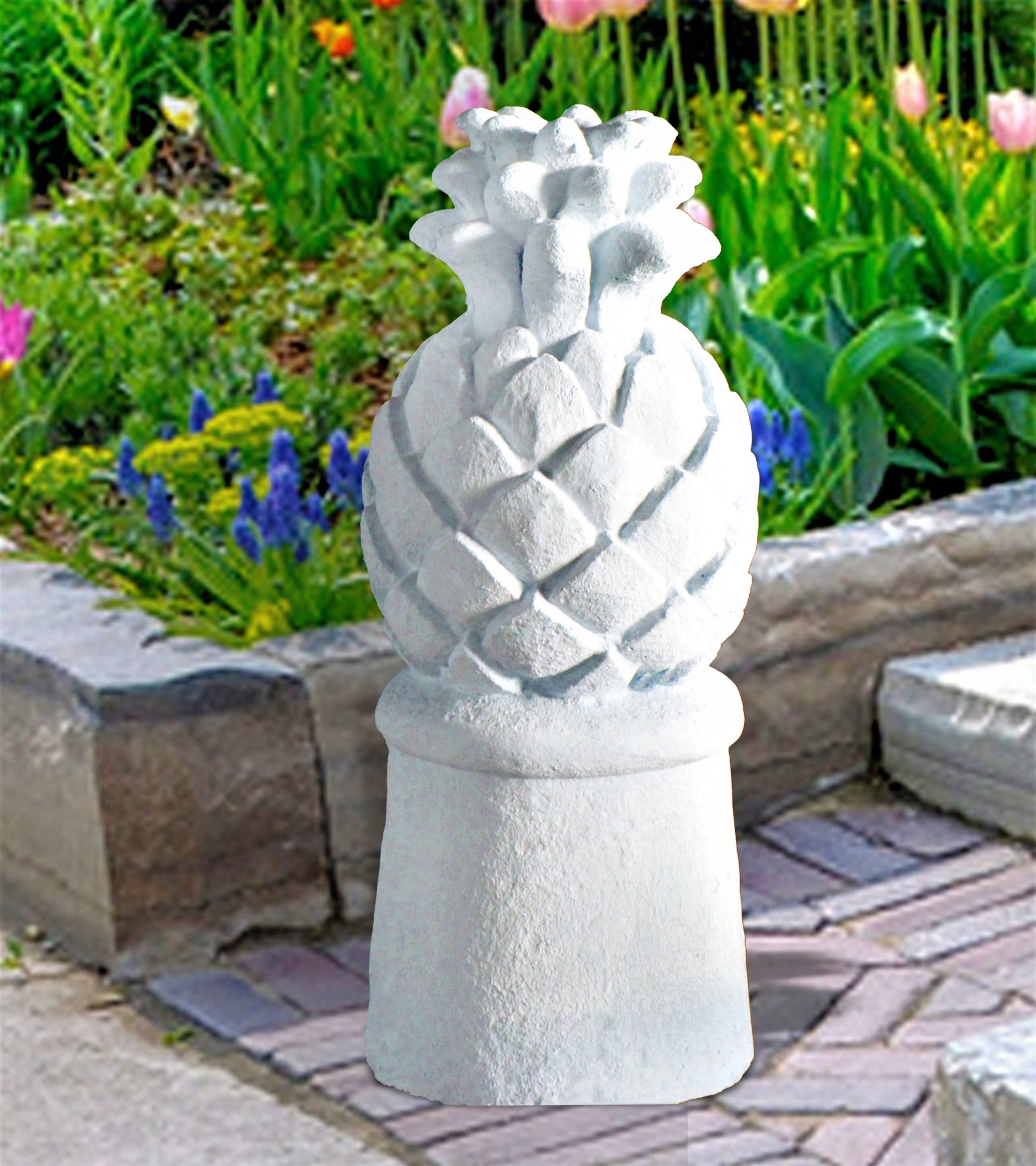 PINEAPPLE_ROUND_BASE_FINIAL_2 - Cast Stone International 
