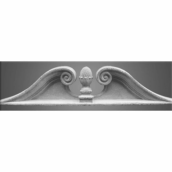 PINEAPPLE_SCROLL_HEADER - Cast Stone International 