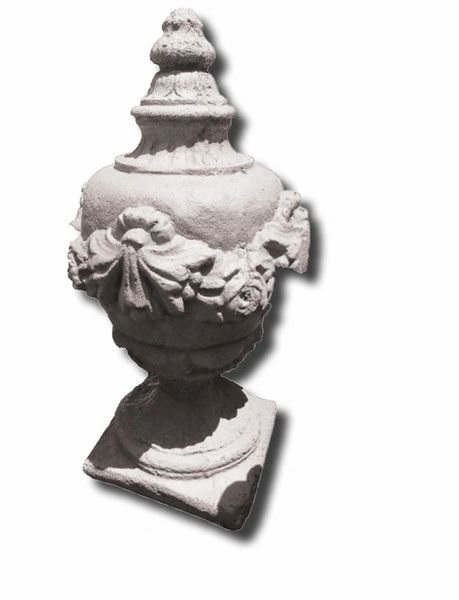ROSE_BOW_FINIAL - Cast Stone International 