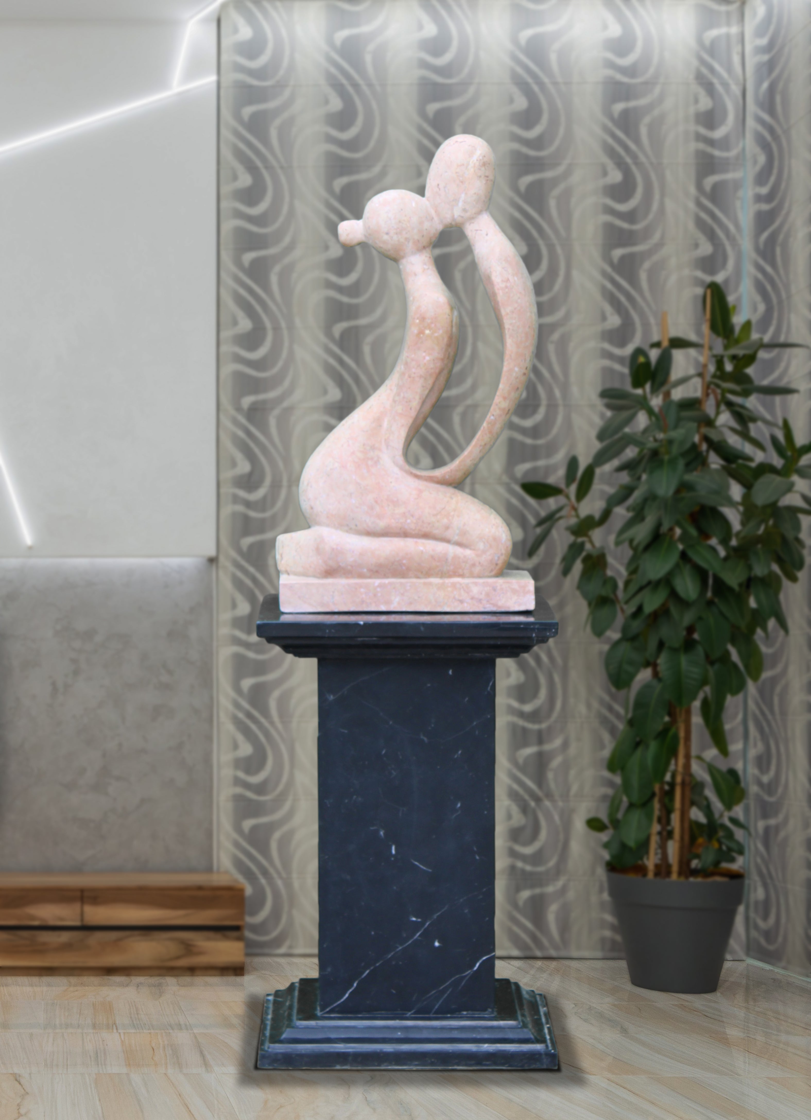 Roseville_Contemporary_Sculpture_1 - Cast Stone International 