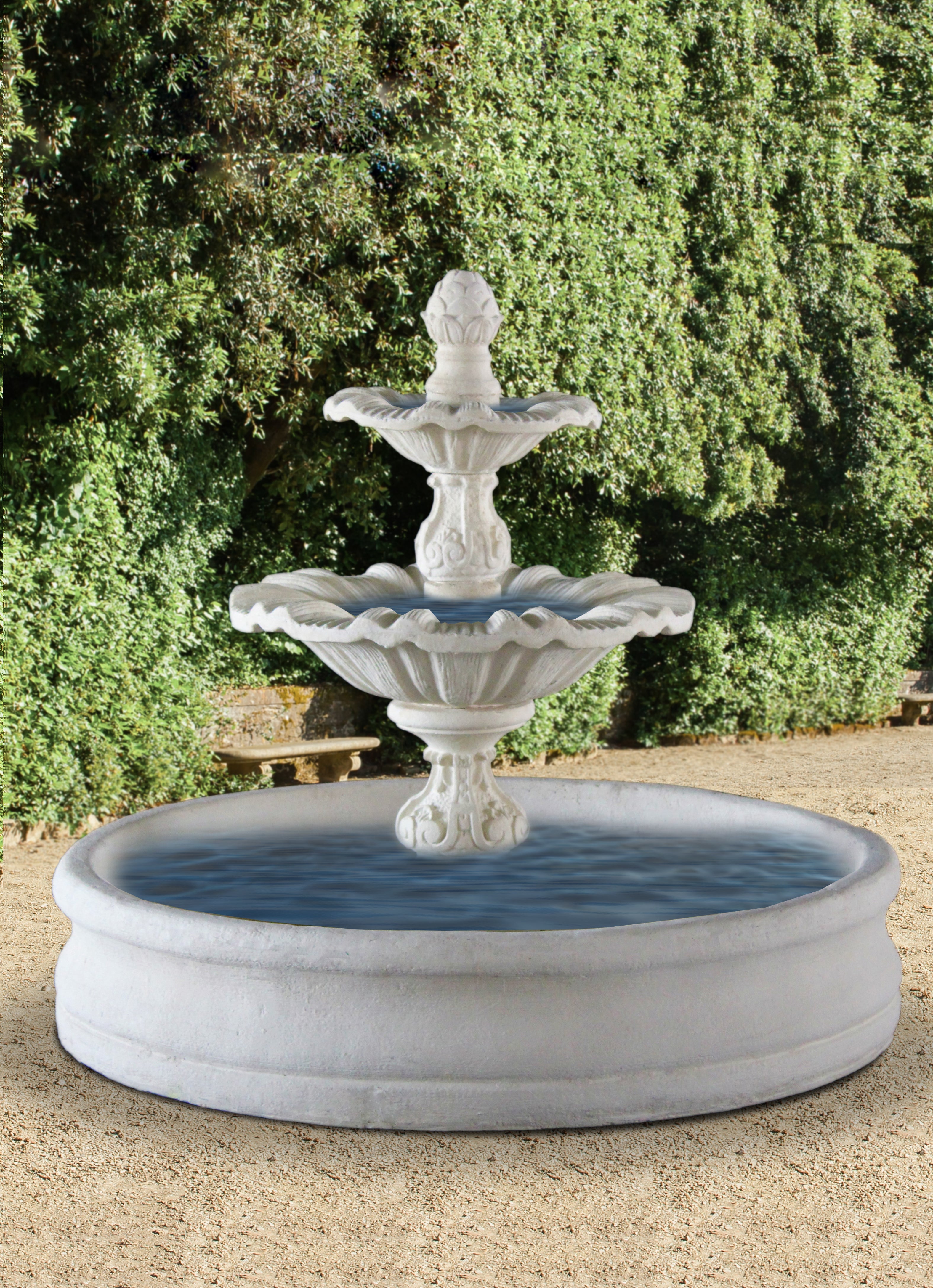 SARAMENTO_WATER_FOUNTAIN - Cast Stone International 