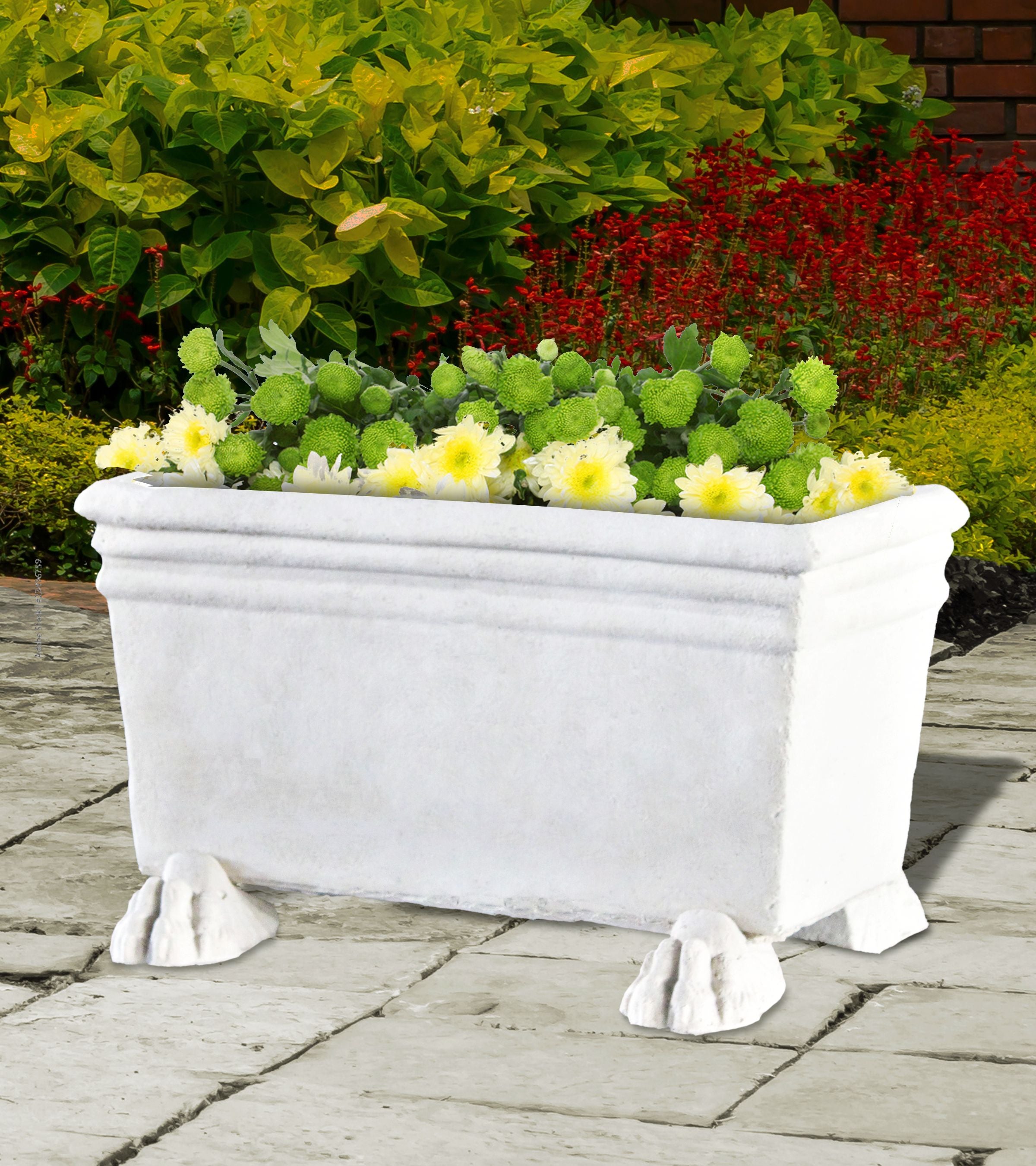SMALLWINDOWBOXPLANTER - Cast Stone International 