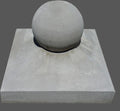 SPHERE_FINIAL_PIER_CAP - Cast Stone International 