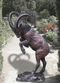 STRIKING_RAM_BRONZE_STATUE - Cast Stone International 