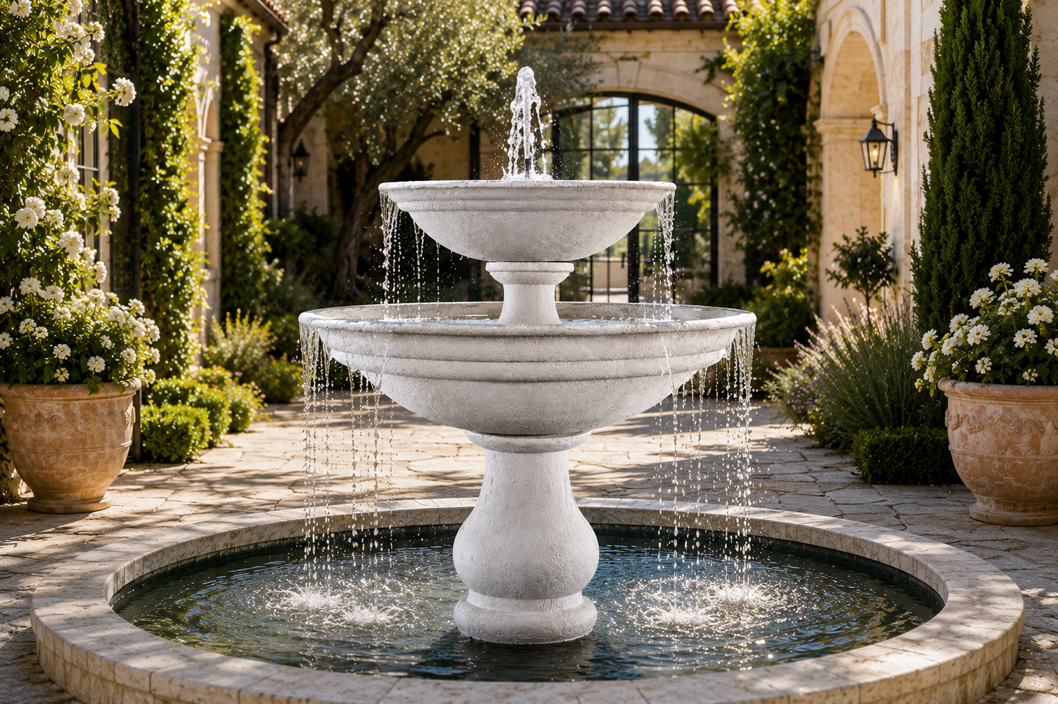 Seraphine Two Tier Water Fountain
