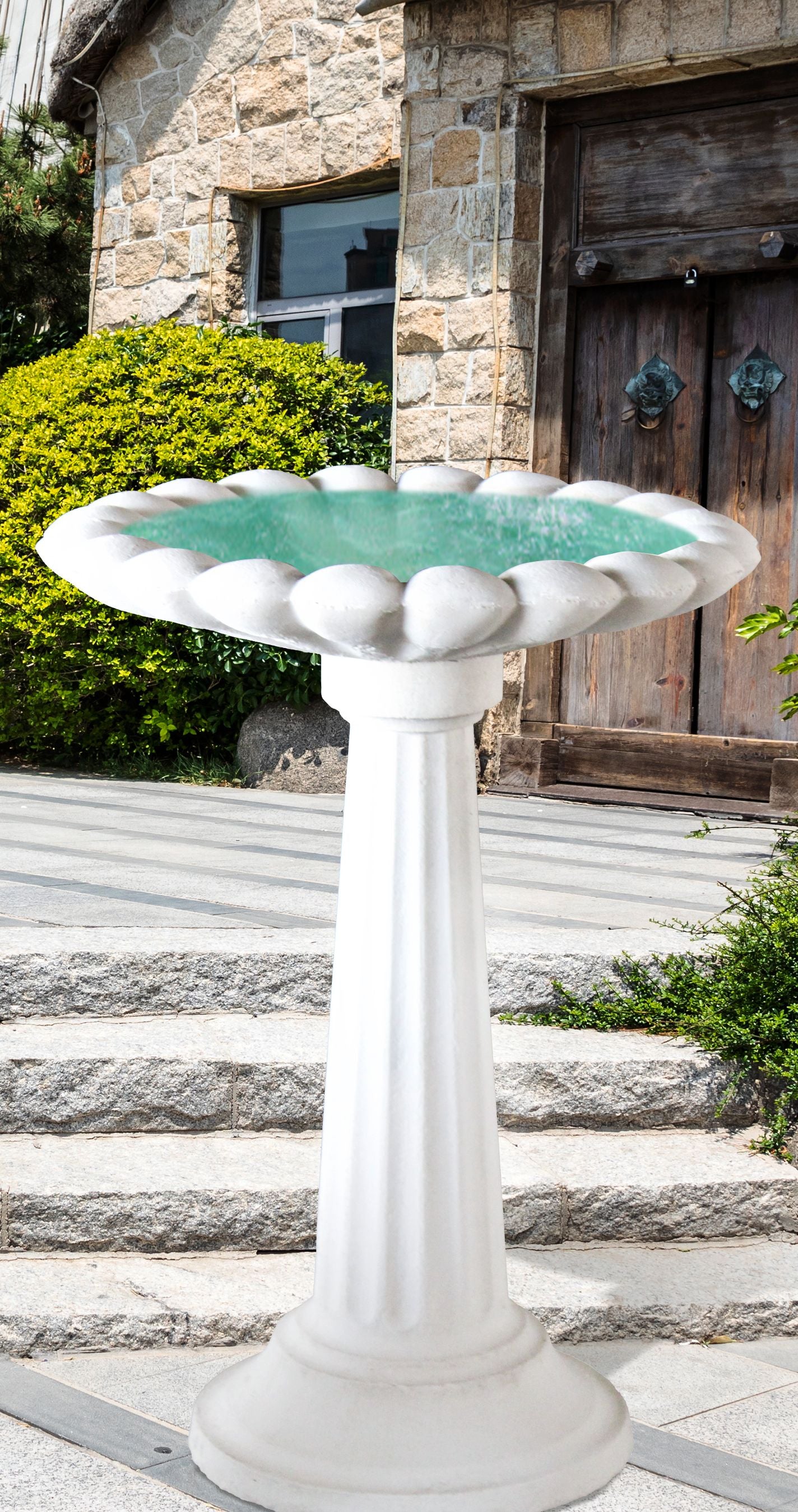 THESSALONI_BIRDBATH - Cast Stone International 
